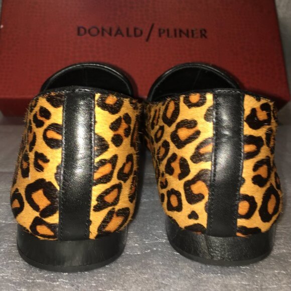 NWT & BOX! Donald J Pliner Leopard Print Calf Hair Loafer—Size 6.5 - Picture 5 of 12